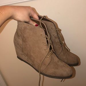 Tan Booties